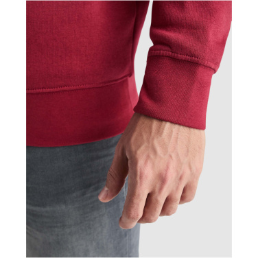 Logo trade business gifts image of: Aneto quarter zip sweater