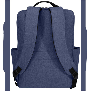 Logo trade advertising product photo of: Libra 15” GRS recycled laptop backpack 15L