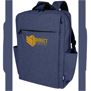 Logotrade promotional merchandise photo of: Libra 15” GRS recycled laptop backpack 15L