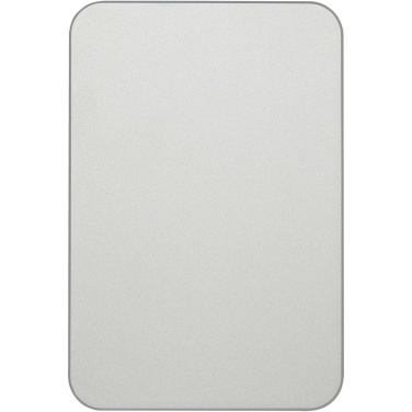 Logo trade promotional giveaway photo of: Avis 5000 mAh RCS recycled aluminium magnetic power bank 