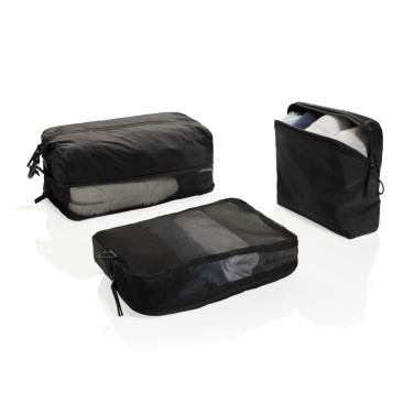 Logotrade business gift image of: KENTO URBAN RCS recycled nylon packing cube set
