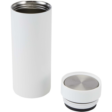 Logotrade promotional merchandise image of: Illuminate 650 ml RCS recycled double wall stainless steel water bottle with 3-piece lid set