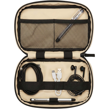 Logotrade promotional giveaway picture of: Resi Plus GRS recycled tech pouch 1L