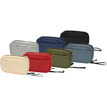 Logotrade business gift image of: Resi Plus GRS recycled tech pouch 1L
