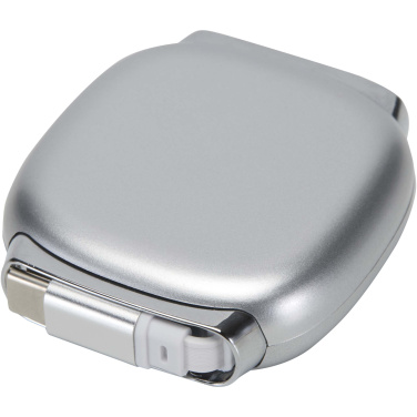 Logotrade promotional merchandise photo of: Alphard 100W recycled plastic retractable CarPlay PD fast charging cable