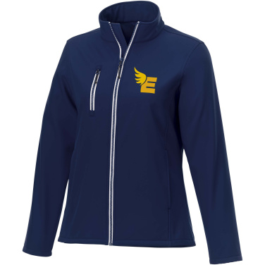 Logotrade promotional merchandise photo of: Orion women's GRS recycled softshell jacket