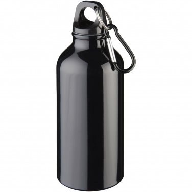 Logotrade reklaamkingitused pilt: Oregon 400 ml alumiiniumist veepudel karabiiniga