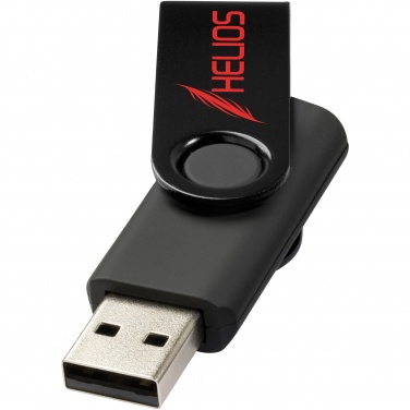 Logo trade meened foto: Pööratav metallist 4 GB USB-mälupulk