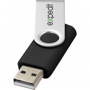 Logo trade meene pilt: Pööratav põhiline 16 GB USB-mälupulk