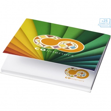 Logo trade reklaamkingitused foto: Sticky-Mate® pehme kaanega ruudulised kleeppaberid 75x75mm