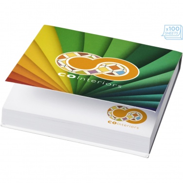 Logo trade firmakingid foto: Sticky-Mate® pehme kaanega ruudulised kleeppaberid 75x75mm