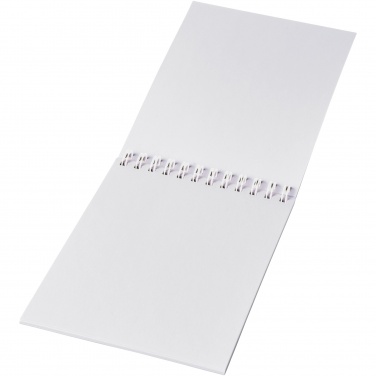 Logo trade reklaamtoote pilt: Desk-Mate® spiraalne A6 märkmik