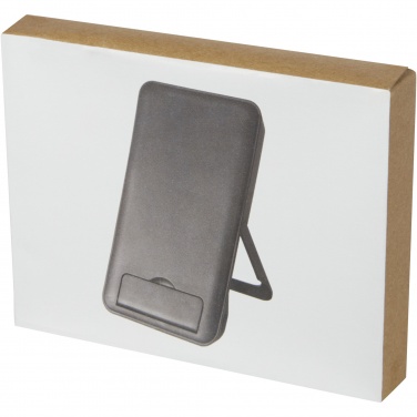 Logo trade meene pilt: Loop 10 W taaskasutatud plastist juhtmevaba laadimisalus telefonialusega