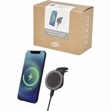 Logotrade reklaamkingi foto: Magclick 10W juhtmevaba magnetautolaadija