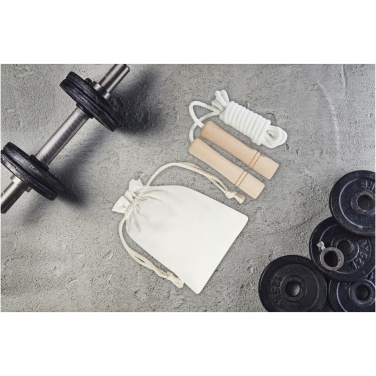 Logo trade meened foto: Denise puidust hüppenöör puuvillases kotis