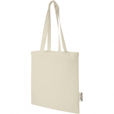 Logotrade meened pilt: Madras 140 g/m2 GRS taaskasutatud puuvillast kandekott 7L