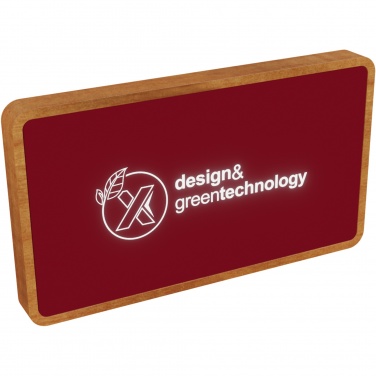 Logo trade ärikingituse pilt: SCX.design P36 5000 mAh valgustusega juhtmevaba toitepank