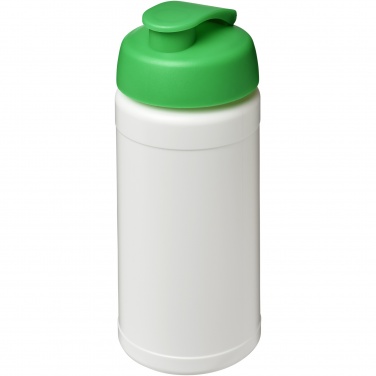 Logotrade reklaamtoote foto: Baseline 500 ml ümbertöödeldud spordipudel koos keeratava kaanega