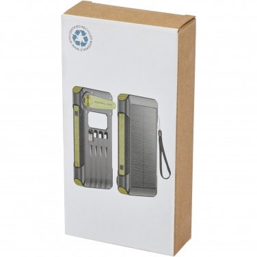 Logo trade reklaamkingid foto: Soldy 10 000 mAh RCS taaskasutatud plastist päikesedünamo jõupank 