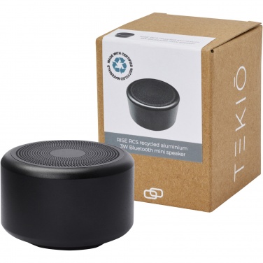 Logotrade reklaamtoote foto: Rise 3W RCS taaskasutatud alumiiniumist Bluetooth® minikõlar 