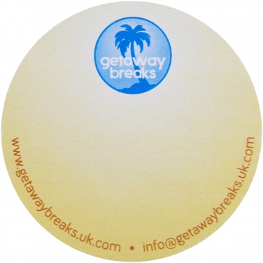 Logo trade reklaamkingituse pilt: Sticky-Mate® ringikujulised taaskasutatud kleeppaberid
