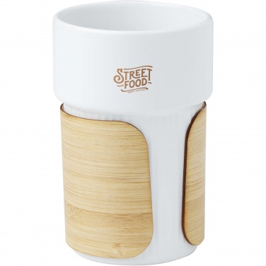 Logotrade meened pilt: Termostass Fika 340 ml bambuskattega