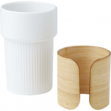 Logotrade reklaamkingid pilt: Termostass Fika 340 ml bambuskattega