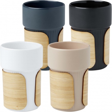 Logotrade ärikingid pilt: Termostass Fika 340 ml bambuskattega