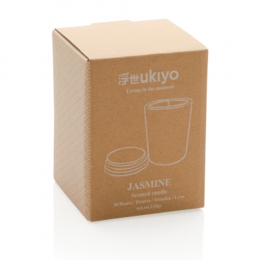 Logo trade meene pilt: Ukiyo deluxe lõhnaküünal bambusest kaanega