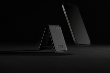 Logotrade reklaamtoote foto: Magstand RCS taaskasutatud PU magnetiline telefonikott koos alusega