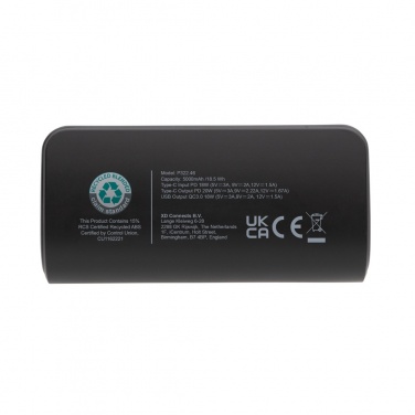Logotrade reklaamkingitused pilt: FlashCharge RCS rplastic 5000 mah kiirlaadimise akupank