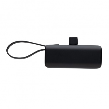 Logo trade reklaamkingid foto: Powerlink RCS rplastic 3000 mah powerbank USB C pistik