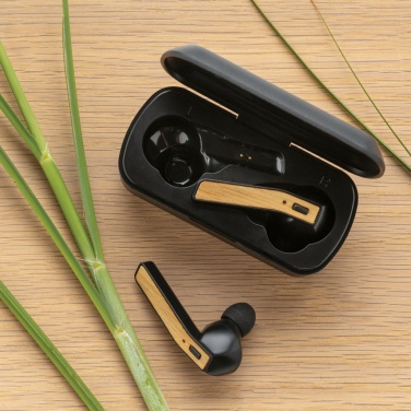 Logotrade ärikingid pilt: Bamboo Free Flow TWS kõrvaklappide ümbris