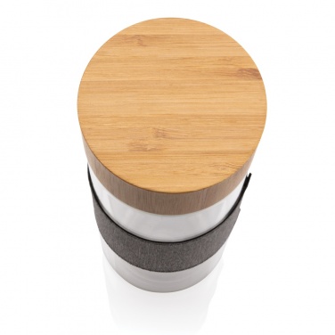 Logo trade meened foto: Impact topeltseinaga borosilikaatklaasist pudel