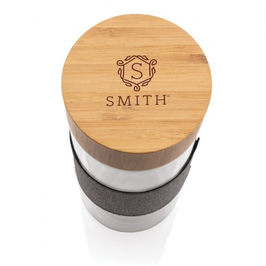 Logotrade firmakingid pilt: Impact topeltseinaga borosilikaatklaasist pudel