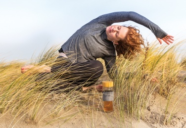 Logotrade reklaamkingi foto: Impact topeltseinaga borosilikaatklaasist pudel