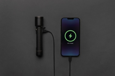 Logotrade reklaamkingituse foto: Gear X RCS taaskasutatud alumiiniumist USB-taaslaetav suur taskulamp