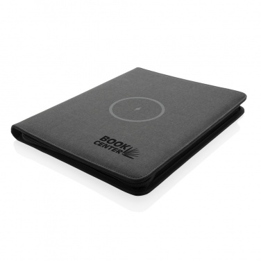 Logotrade ärikingid pilt: Air 5W juhtmevaba laadimisega portfolio A4 koos 5000 mAh akupangaga