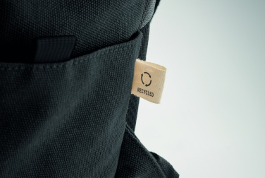 Logo trade ärikingid foto: 15-tollise sülearvuti seljakott, valmistatud taaskasutatud eelkasutatud puuvillast, kohandatava trükilahendusega
