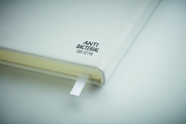 Logo trade ärikingid foto: A5 antibakteriaalne märkmik