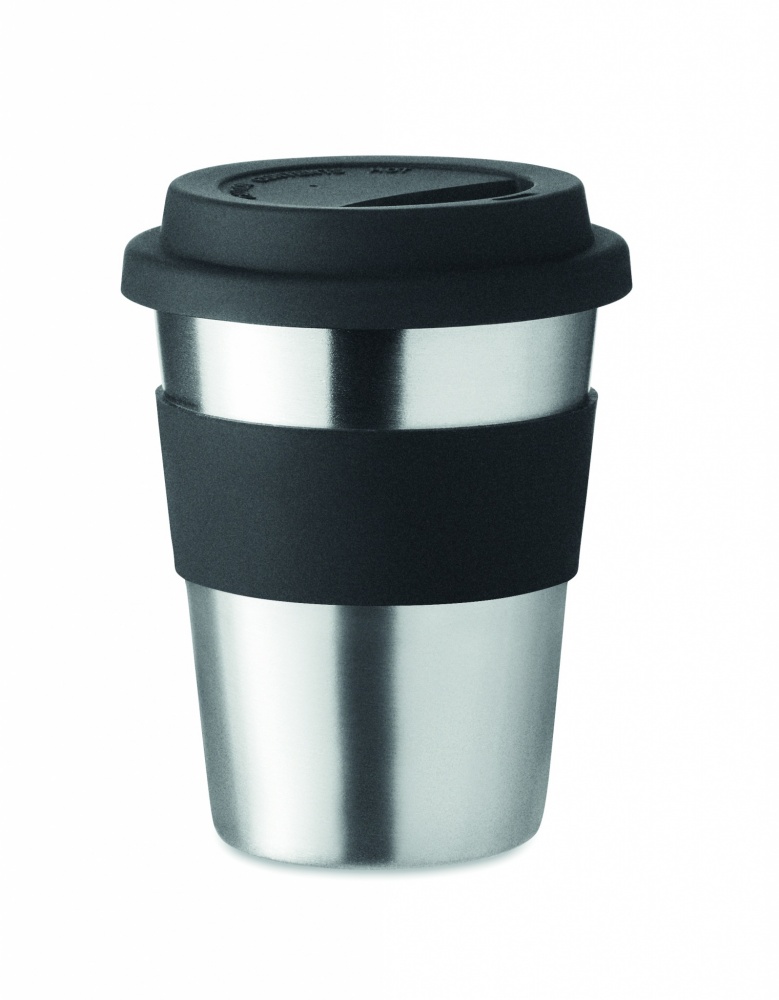 Logotrade ärikingid pilt: Roostevabast terasest termostops Irmug, 350ml