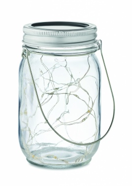 Logo trade firmakingi pilt: Solar mason jar välivalgusti