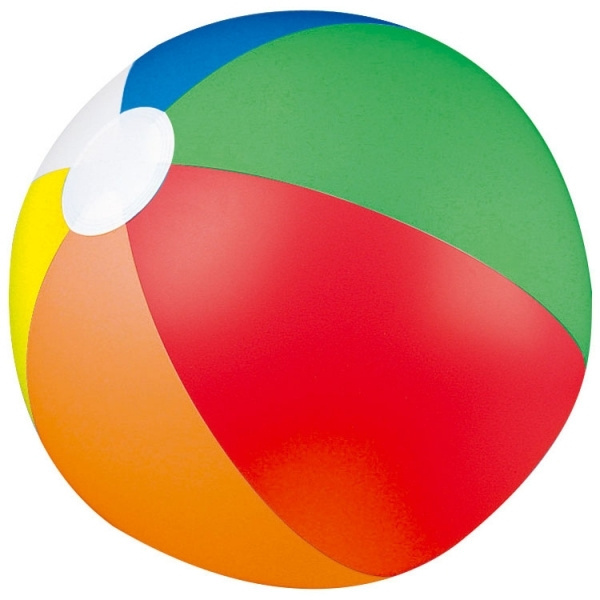 Logo trade ärikingituse pilt: Mitmevärviline rannapall PALM SPRINGS