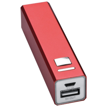 Logo trade reklaamkingituse pilt: Metallist akupank PORT HOPE 2200mAh