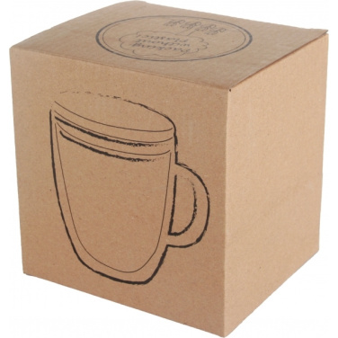 Logo trade meene pilt: Topeltseinaga klaasist tass GERTHE 350 ml