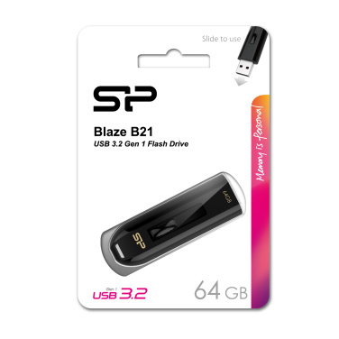 Logo trade firmakingitused foto: Pendrive Silicon Power Blaze B21 3.1