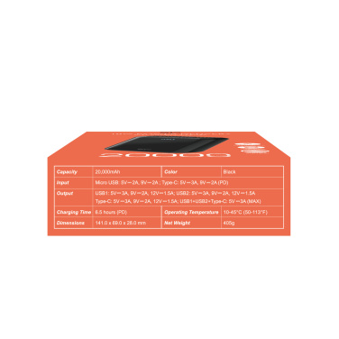 Logotrade reklaamkingi foto: Akupank Silicon Power QS28 20000 mAh