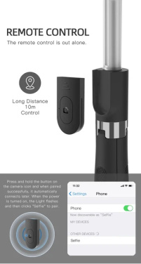 Logo trade firmakingi pilt: Statiiviga selfie stick, K06