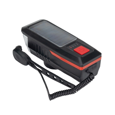 Logotrade reklaamkingid pilt: Päikeseenergia jalgrattavalgusti helisignaaliga, MC-5