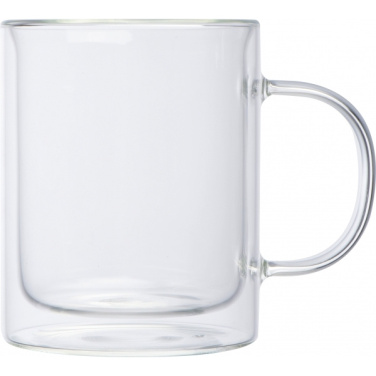 Logotrade reklaamtoote foto: Topeltseinaga tass CARACAS 350 ml